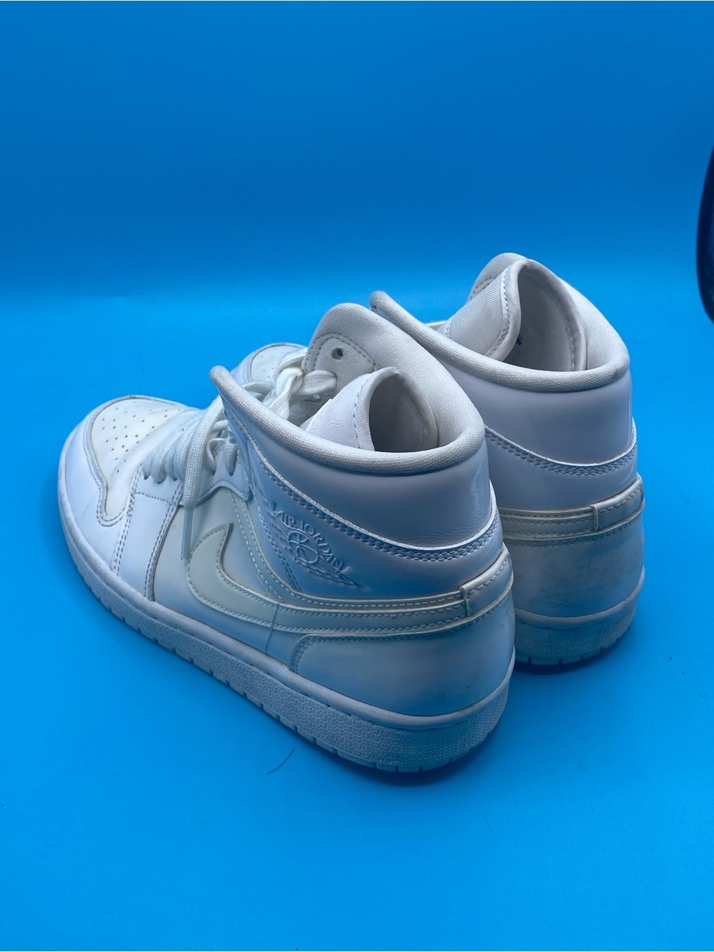 Nike White High-Top Sneakers​ - Picture 3 of 4